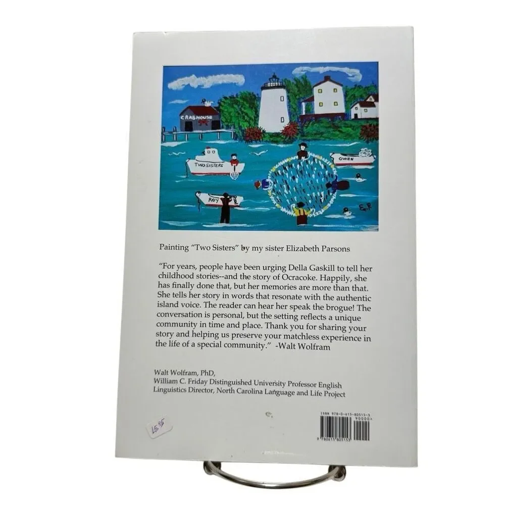 Growing Up On Ocracoke Island Della Gaskill NC  Genealogy Books 2013 Signed